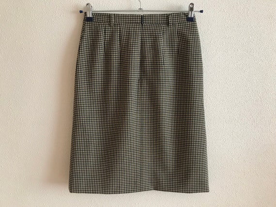 Betty Barclay Vintage Skirt Plaid Wool Skirt Plai… - image 4