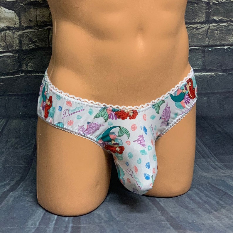 Little Mermaid Low Rise CD/TS Panties Etsy