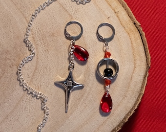 Astarion inspired earrings - Baldur's Gate 3 inspired jewelry handmade earrings