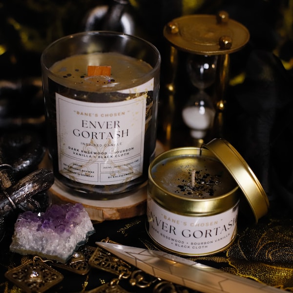 GORTASH inspired scented candle - 'Bane's Chosen' Baldur's Gate 3 inspired soy candle