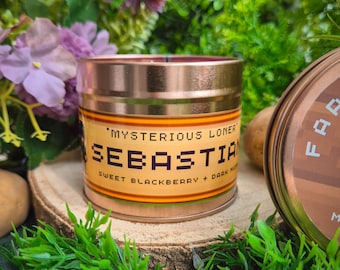 Sebastian inspired candle - &#39;Mysterious Loner&#39; Stardew Valley inspired soy Candles 250 ML