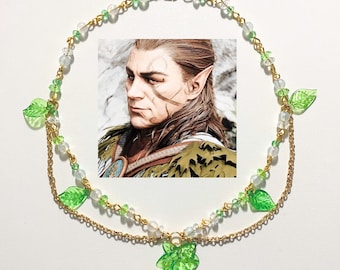 Halsin inspired necklace - Baldur's Gate 3 inspired jewelry handmade necklace