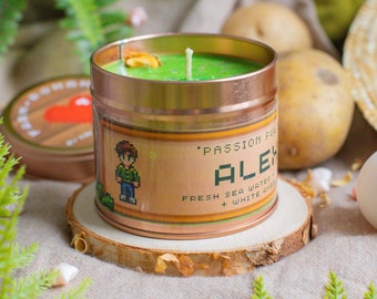 Alex inspired candle - 'Passion Pulse' Stardew Valley inspired soy Candles 250 ML