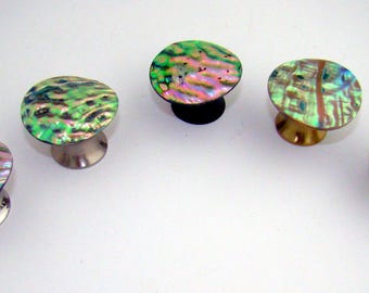 Cabinet Knobs with Abalone Shell