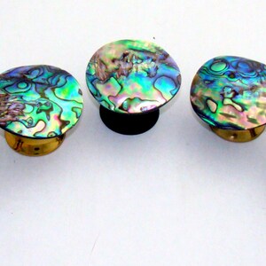 Abalone Shell Cabinet Knobs Beautiful collors image 5
