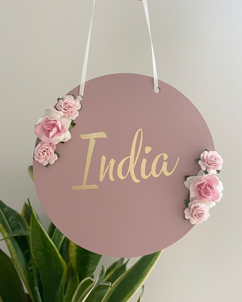 Personalised Bedroom Door Plaques / Wall Decor Hangers With Etsy