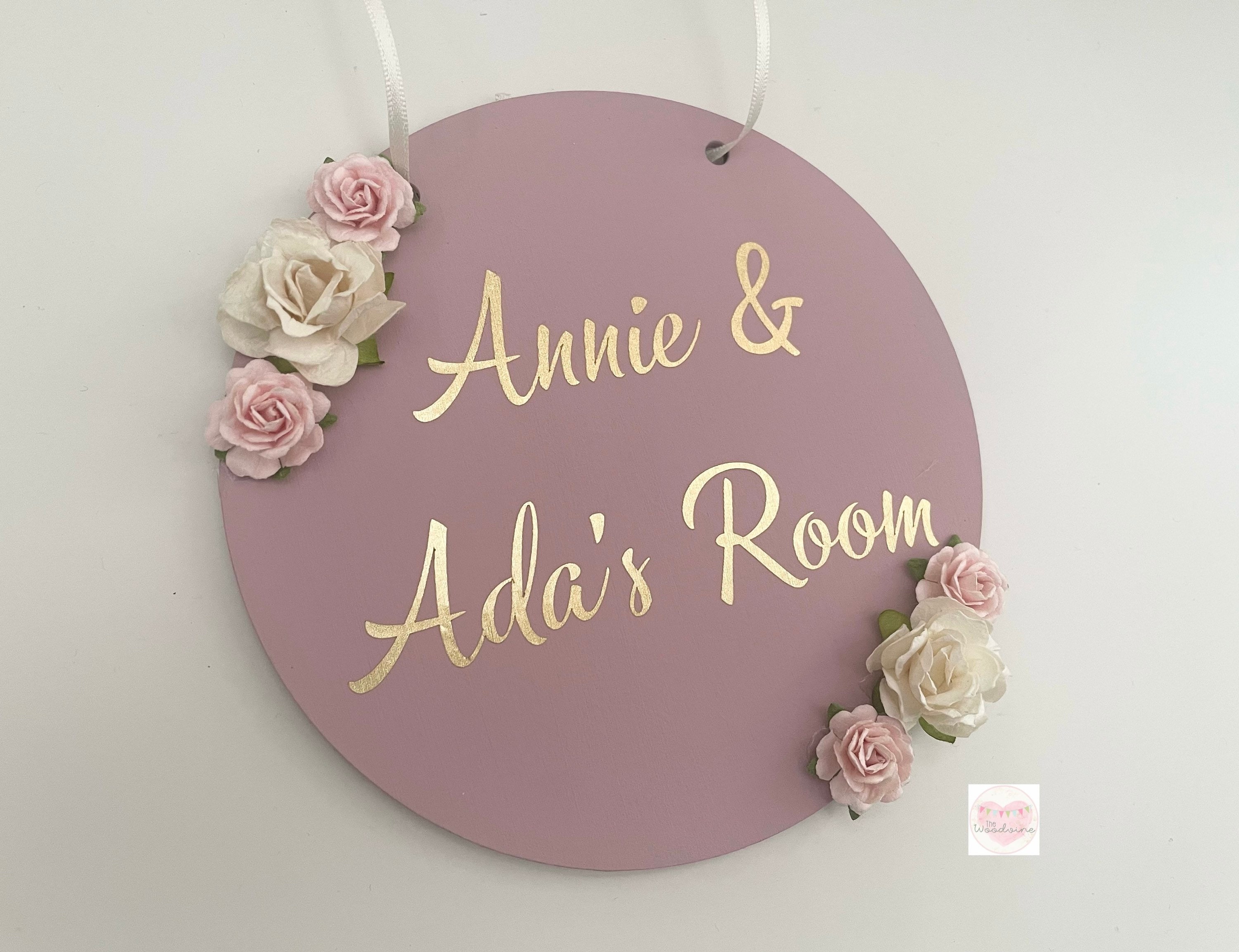Personalised Bedroom Door Plaques / Wall Decor Hangers With Etsy UK