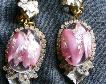 Beautiful theatrical earrings