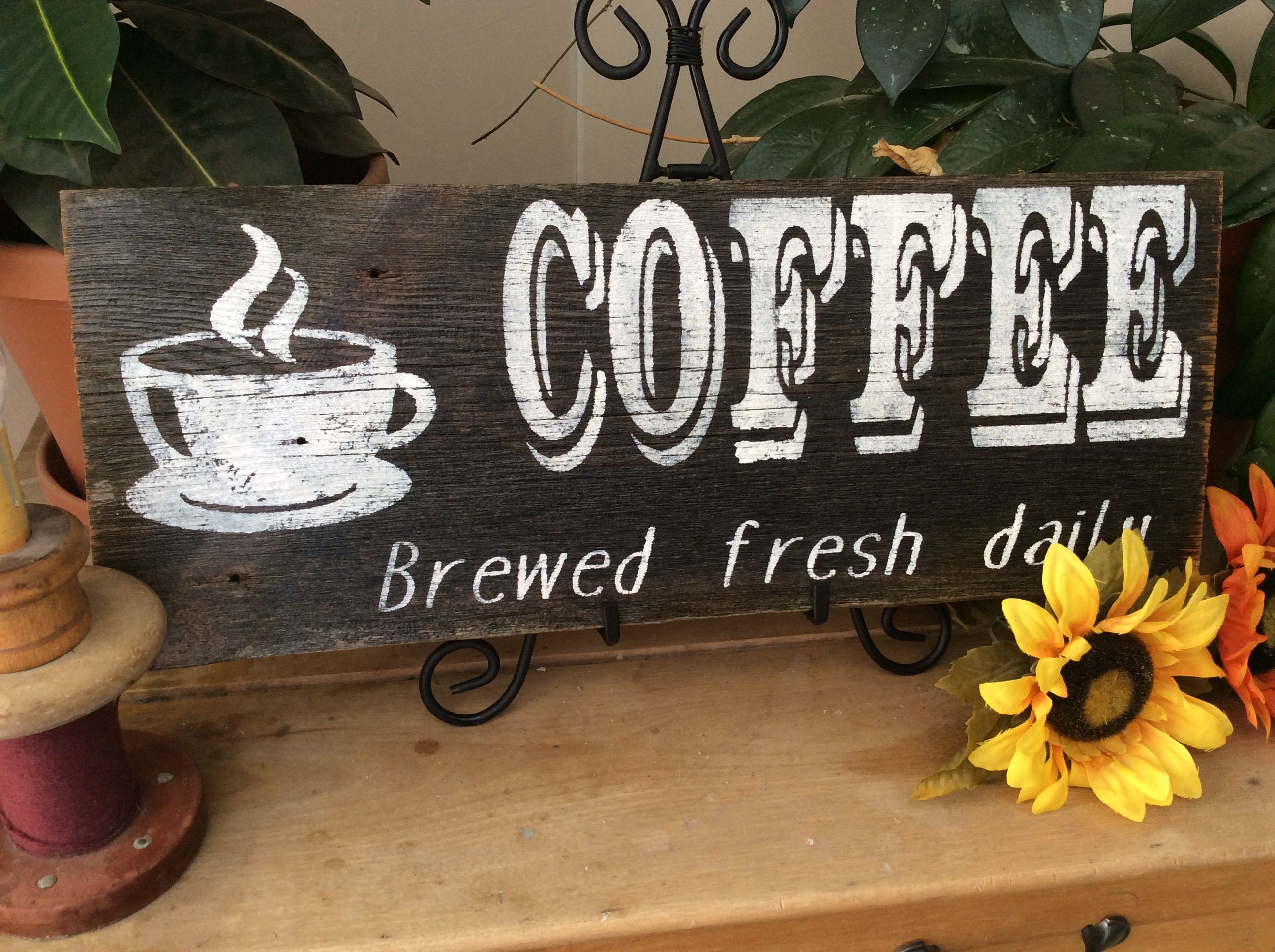 coffee home decor signs