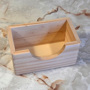 Wood Coaster Holders, Fits 4" Square and Round Coasters, Minimal ...
