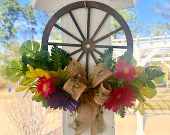 Summer Wreaths, Sunflower Wreaths, Mother’s Day Gift, Wreath Ideas, Farmhouse Market Decor, Floral Spring Wreaths, Summer Home Décor Design