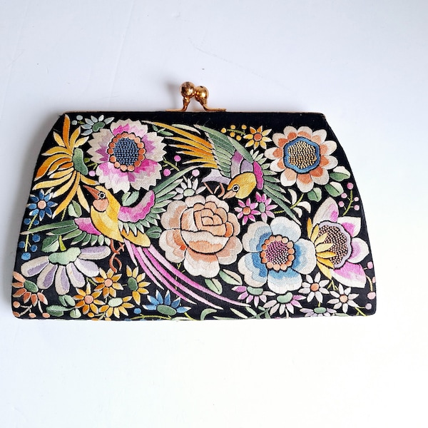 SMALL CANVAS CLUTCH DECO DARLING