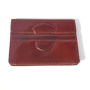 Dreißiger Jahre Clutch Tasche, Vintage bordeauxfarbene Ledertasche, 1930er Jahre Stil, Art Deco