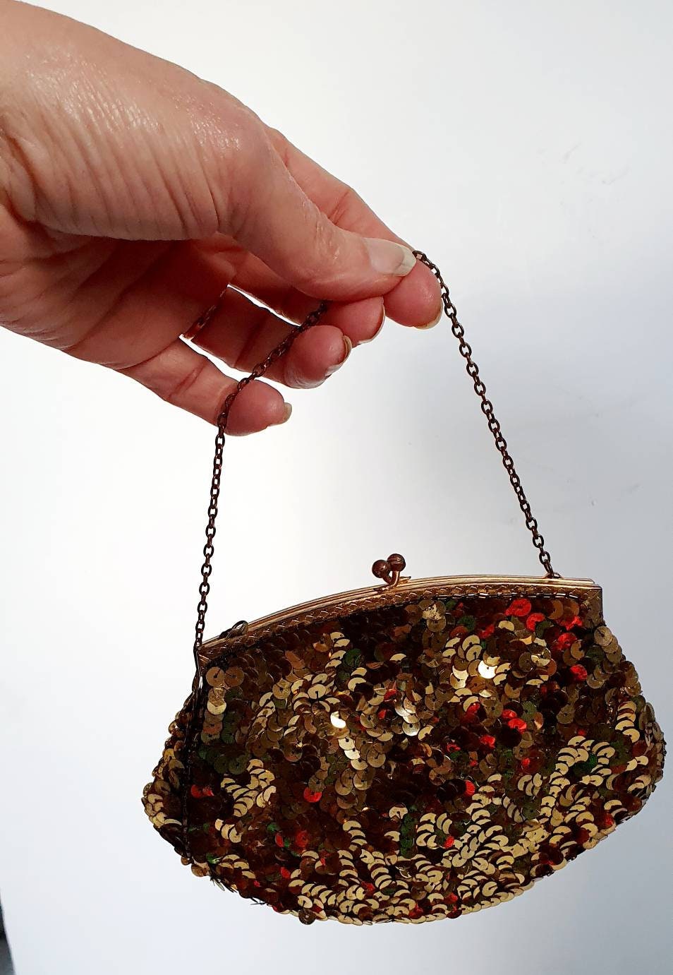 Vintage small sequin 90’s bag