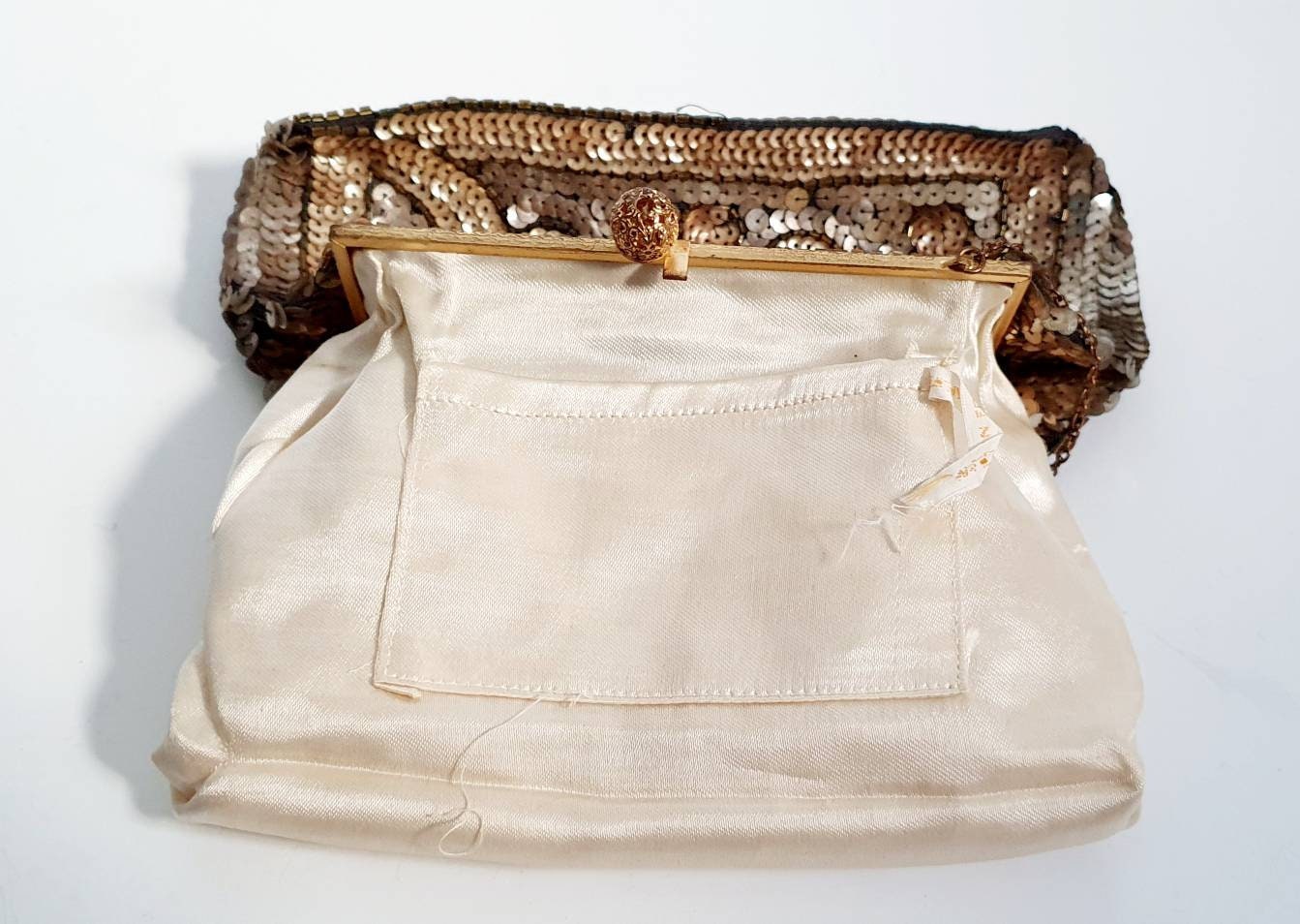 Sac bourse années 20 folles rétro pinup argenté à strass anse soirée original Sac bourse années 20 folles rétro pinup argenté à strass anse soirée original