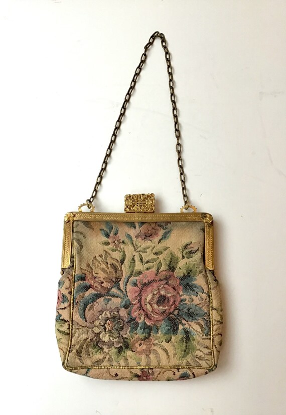 Vintage Tapestry Bag