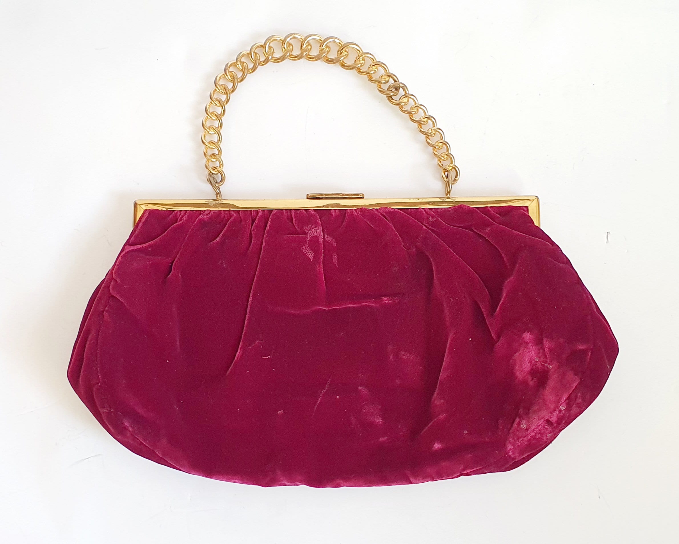 Red Velvet Purse