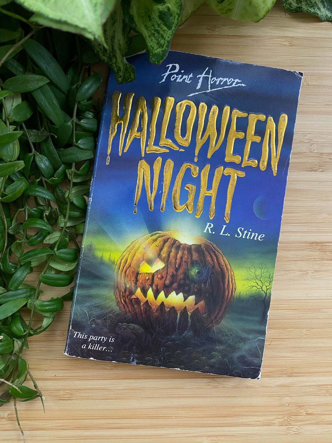 Halloween Night R.L. Stine Vintage Point Horror Books. Etsy