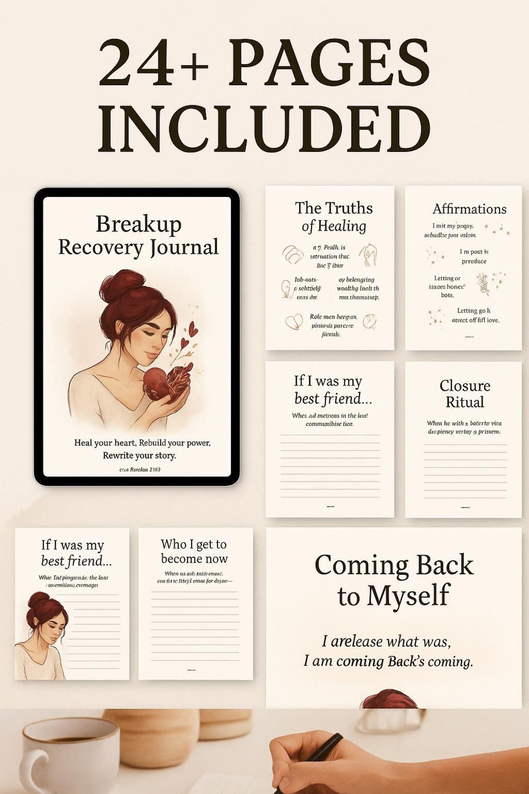 Breakup Recovery Journal | Healing Prompts - Etsy