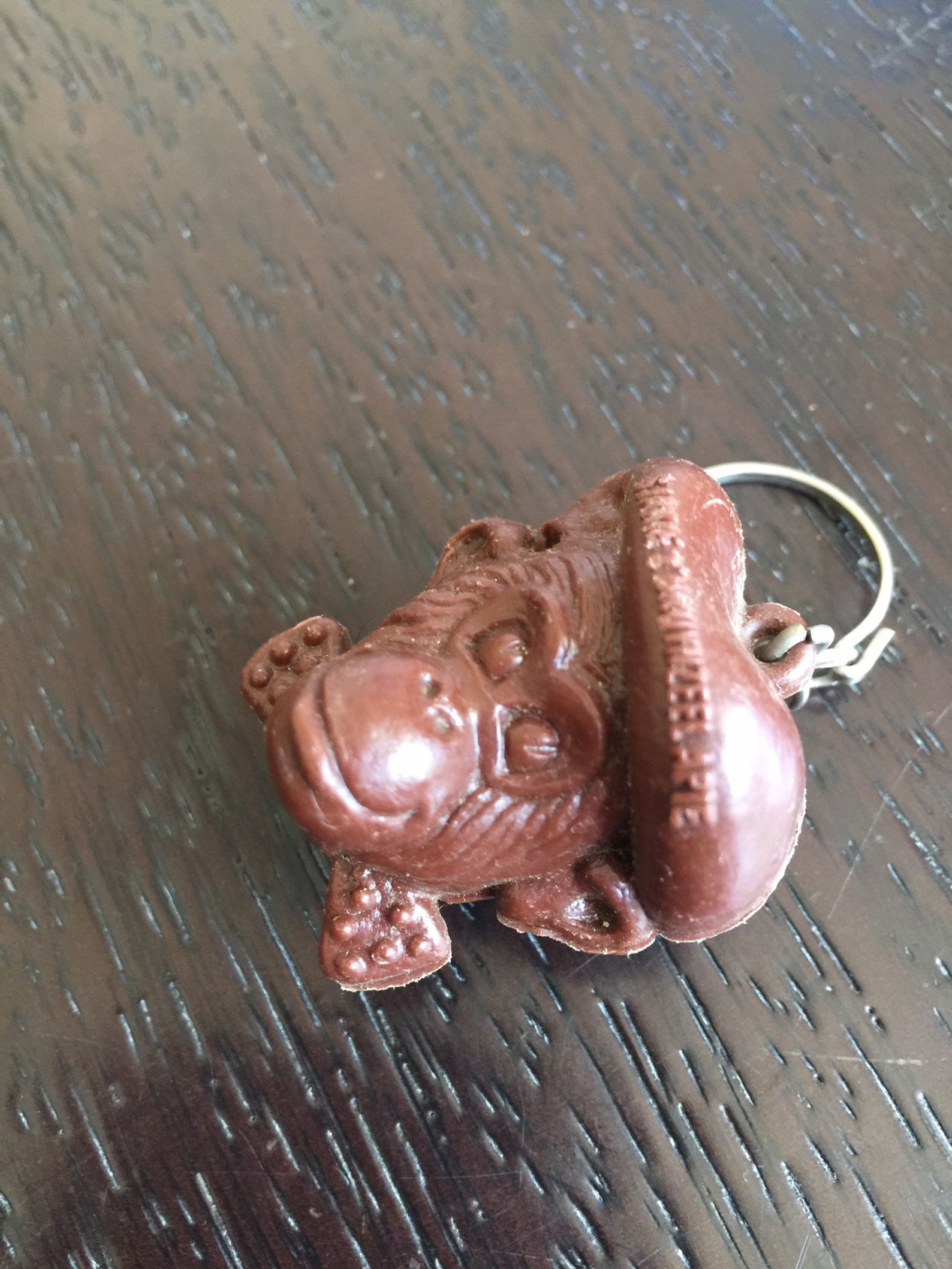 Vintage Keychain Toy Souvenir Charm Monkey Artist Painter Ape | Etsy