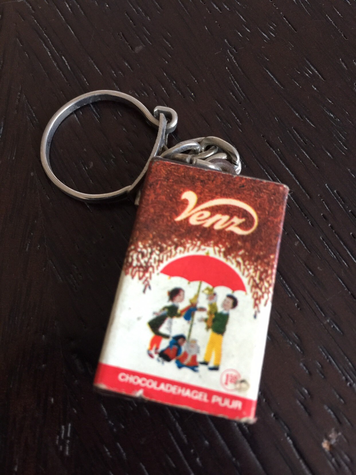 Vintage Keychain Souvenir Key Ring Chocolate Etsy