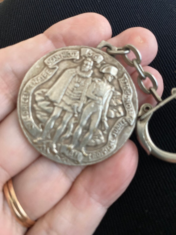 Vintage Keychain 1961 Military Rare