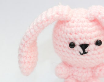 Crochet bunny pattern, spring bunny, Easter gift, mini crochet toy