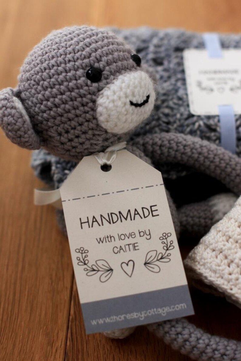 Customized print-at-home tags and labels PDF ONLY | Etsy