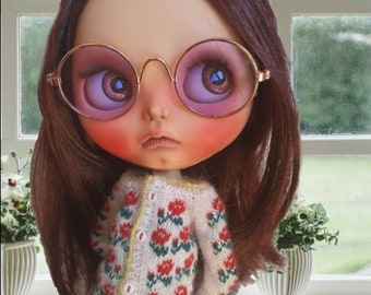Floral cardigan (roses)