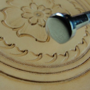 Steel Craft Japan - #F995 Smooth Matting Background Stamp (Leather Stamping Tool)