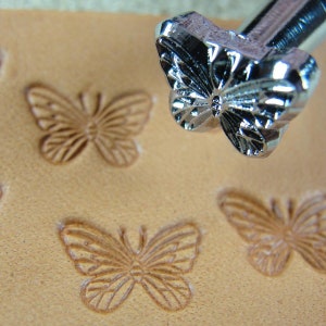Steel Craft Japan - #K161 Small Butterfly Stamp (Leather Stamping Tool)