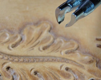 Steel Craft Japan - #H903/H904 Curved Stop Set (Leather Stamping Tools)