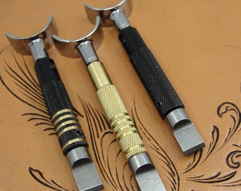 Craft Japan - Cuchillo giratorio ajustable profesional (herramienta para tallar cuero)