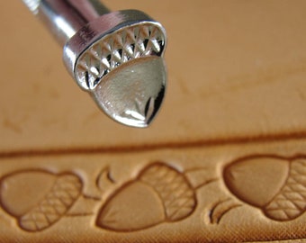 Steel Craft Japan - W553 Acorn Stamp (outil d'estampage pour le cuir)