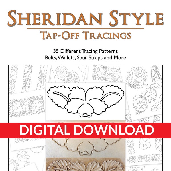 Sheridan Leather Tooling Patterns Etsy