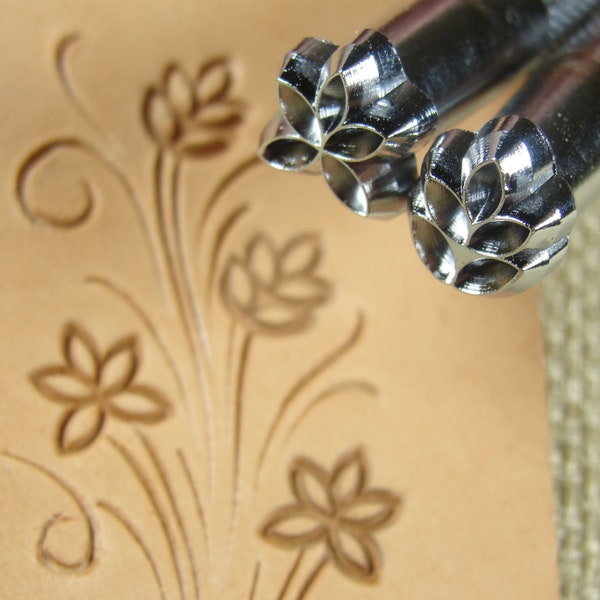 Mushroom K158 K159 2-pece Leather Stamp Set - Etsy