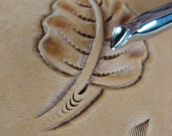 Stainless Steel Barry King - #1 Mule's Foot Stamp (Leather Stamping Tool)