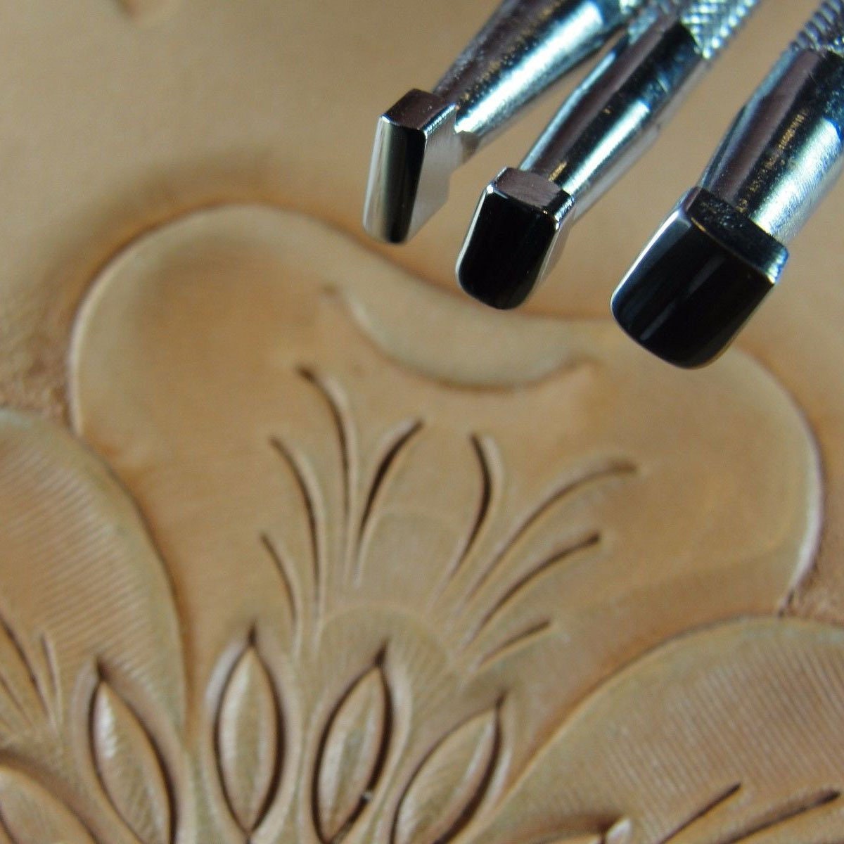 Steel Craft Japan - Smooth Beveler Stamp Set (3 Leather
