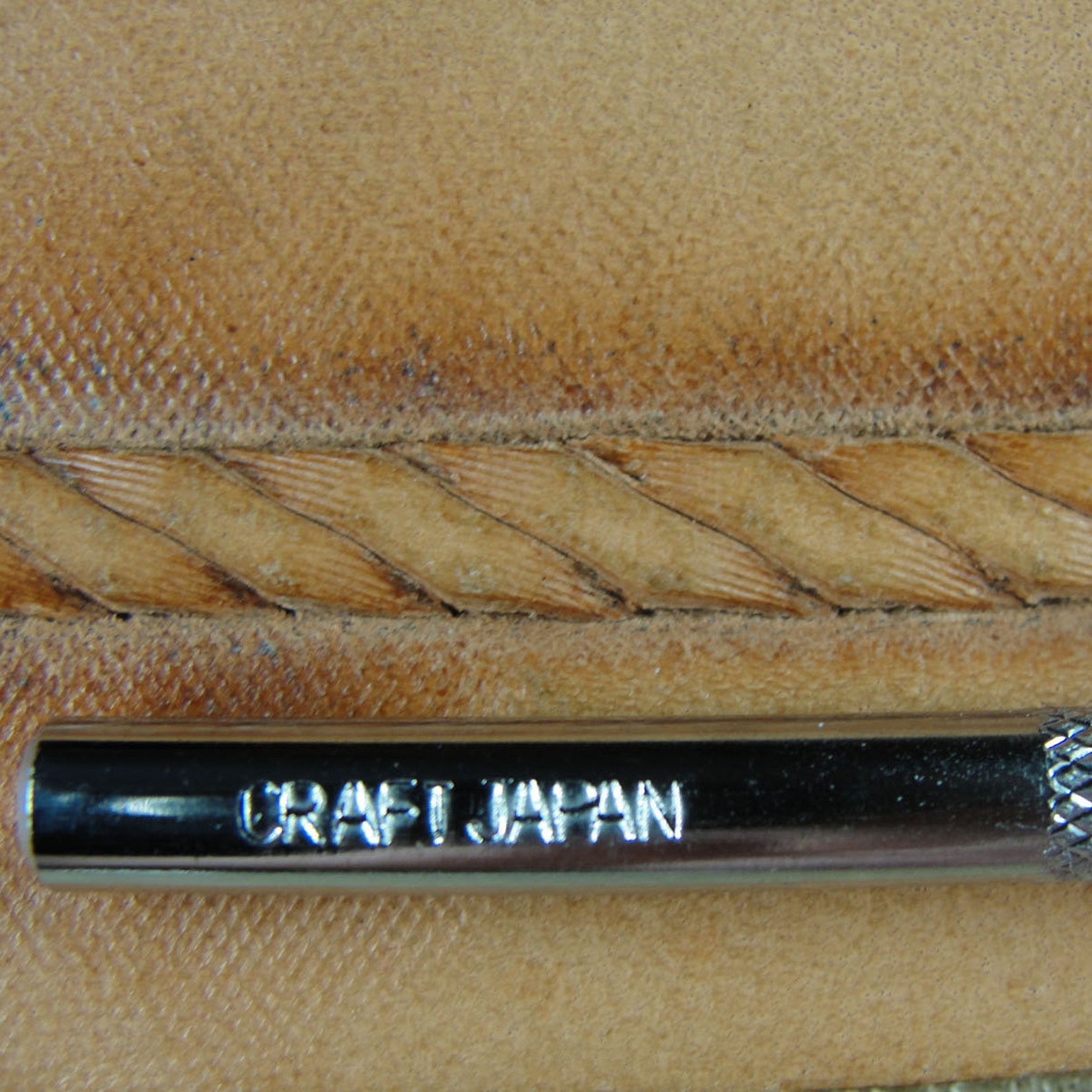 Steel Craft Japan F910 Lined Figure Carving Stamp leather Etsy