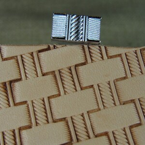 Craft Japan X510 Rope Basket Weave Stamp leather Stamping Tool - Etsy