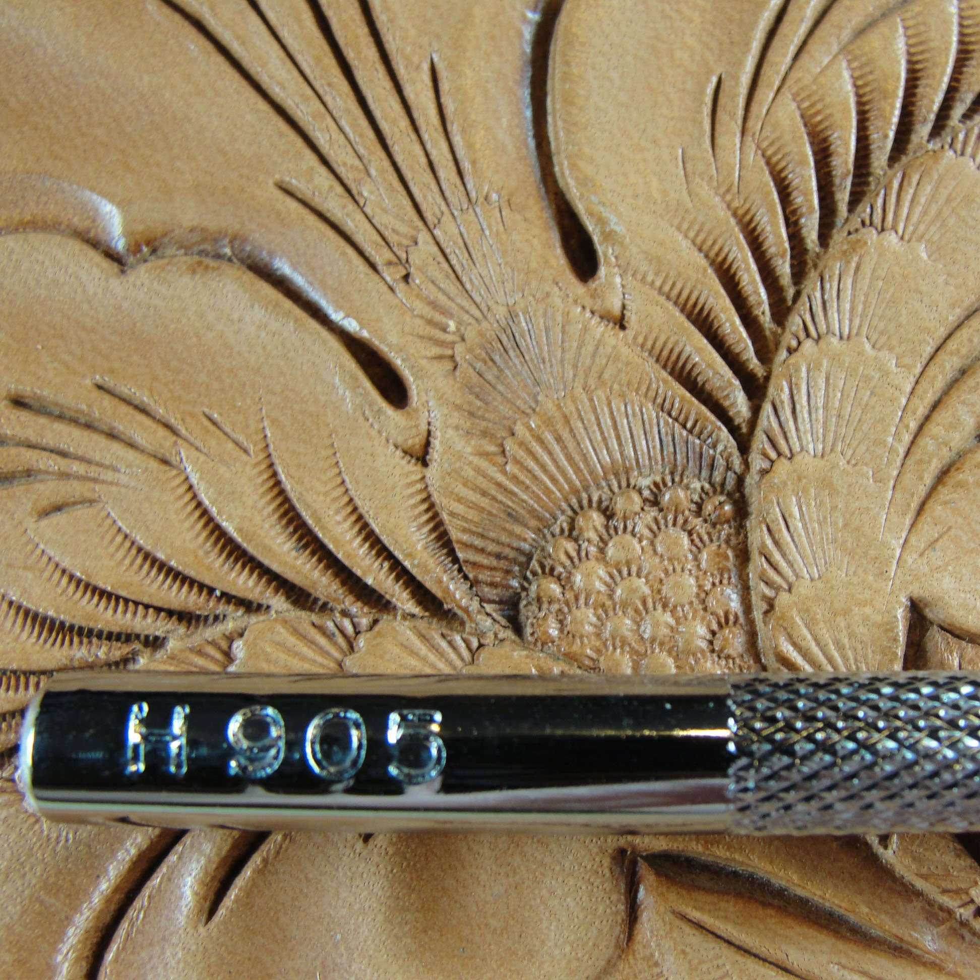 Steel Craft Japan Thumb Print Stamp Set 3 Leather Stamping