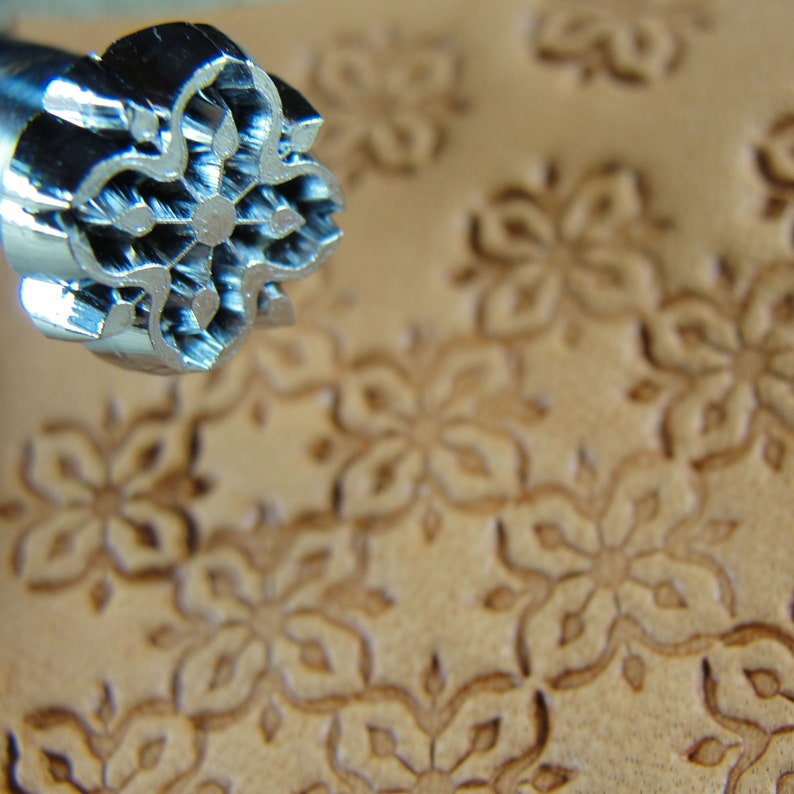 Craft Japan #E326 Background Stamp – Leather Stamping Tool, Made In Japan