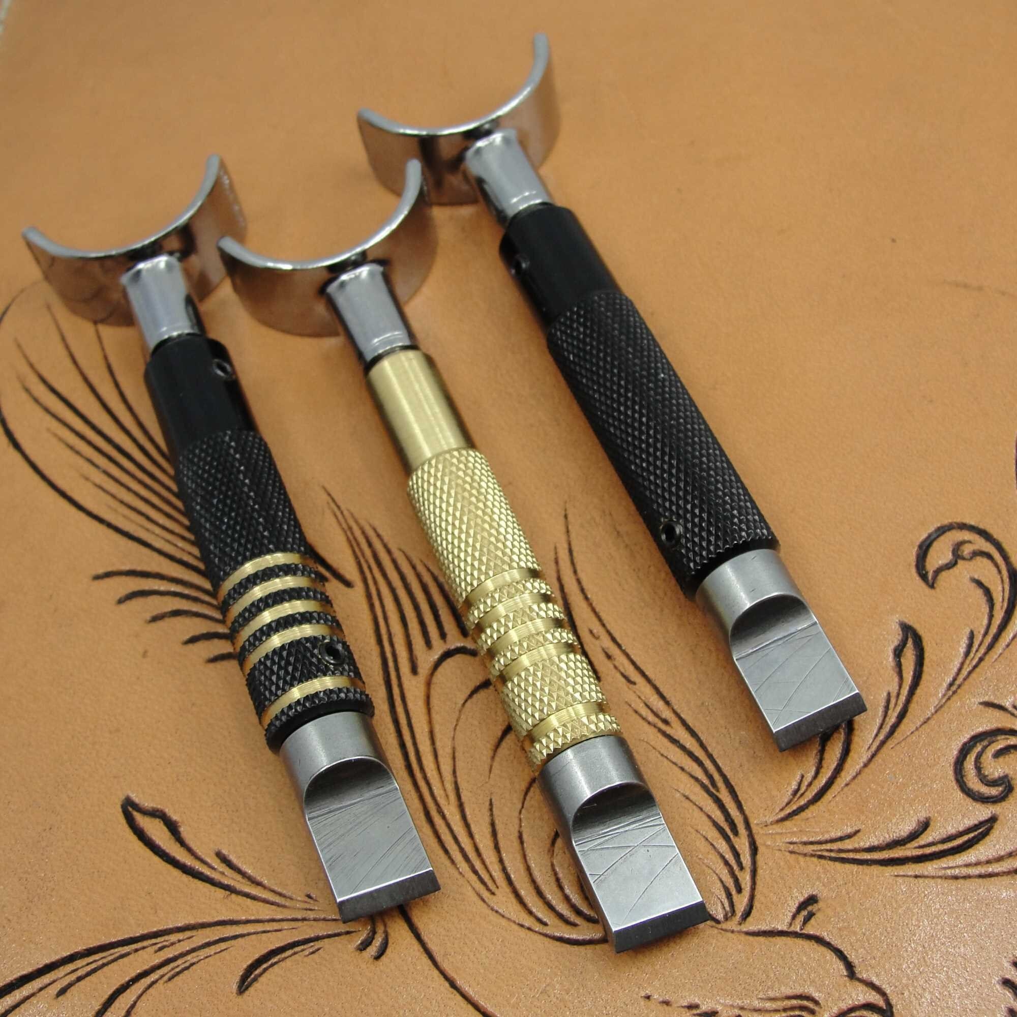 Leather Stamping Tools Leather Carving Tool Kit, Saddle Making Tools