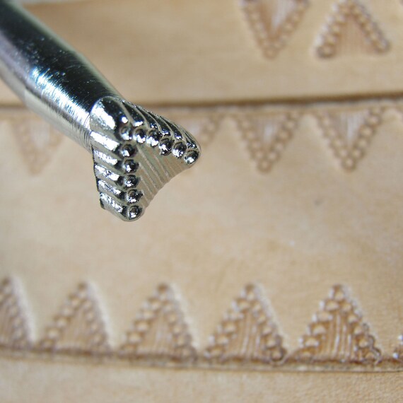 Stainless Steel Barry King - #4 Wishbone Border Stamp (Leather Stamping  Tool)