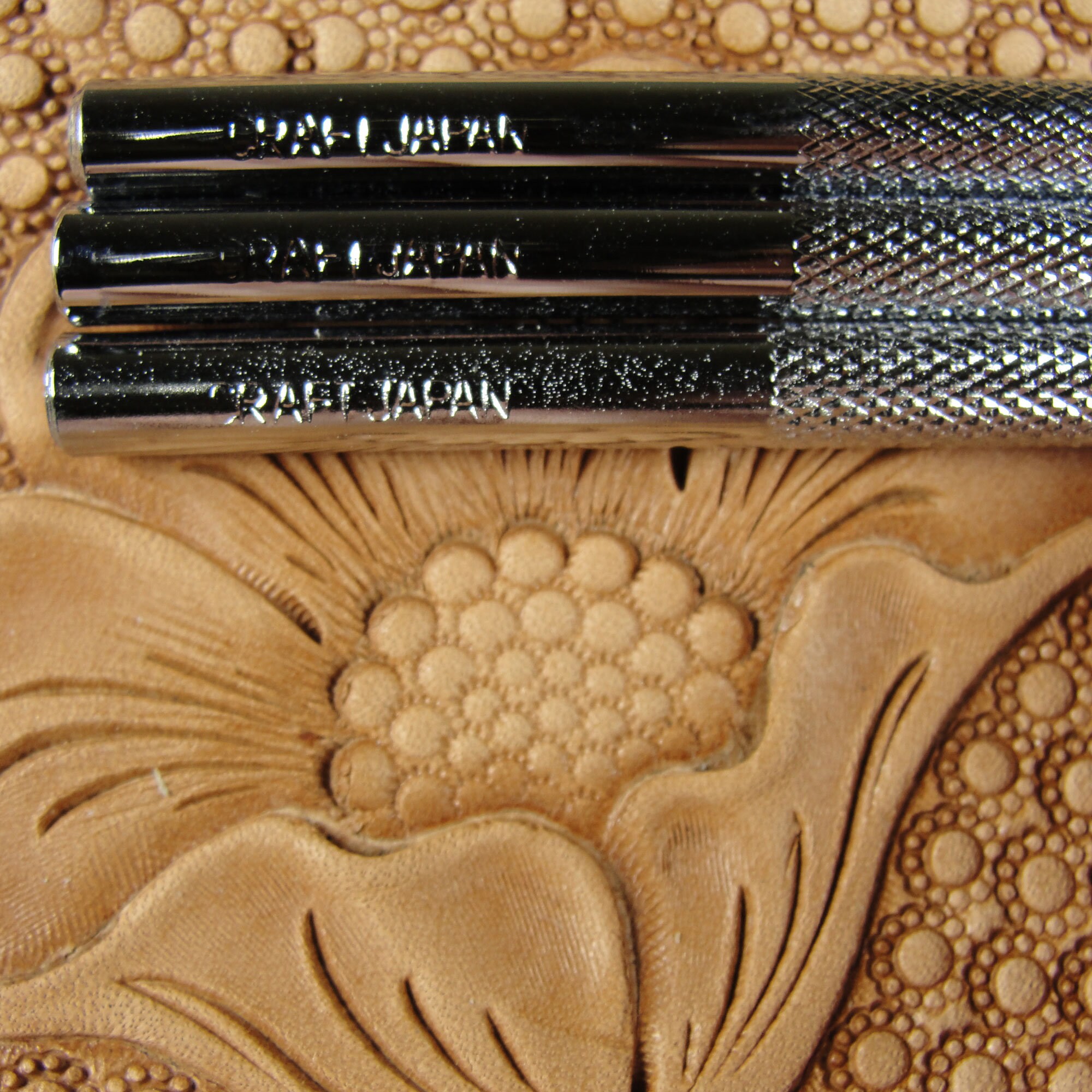 Steel Craft Japan Lined Seeder Stamp Set 3 Leather Stamping Etsy