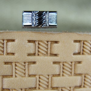 Japan Select X501 Rope Basket Weave Stamp leather Stamping - Etsy