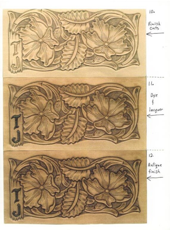 Learn Sheridan Style Leather Tooling by Chan Geer (leathercraft