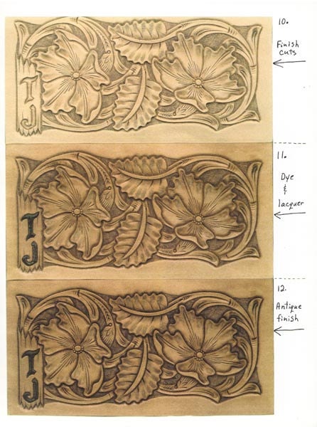 Learn Sheridan Style Leather Tooling by Chan Geer (leathercraft