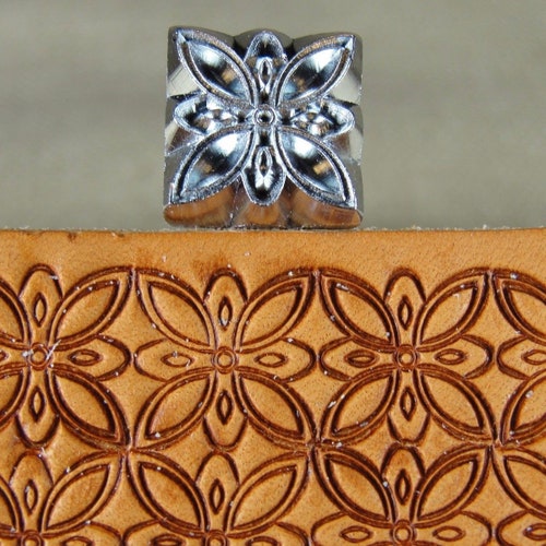 thumbnail image 2 of Craft Japan #E326 Background Stamp – Leather Stamping Tool, Made In Japan 2 of 5