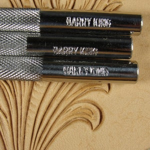 Stainless Barry King - 2-Piece Extra Steep Petal Lifter Set (Leather Tools) - Et